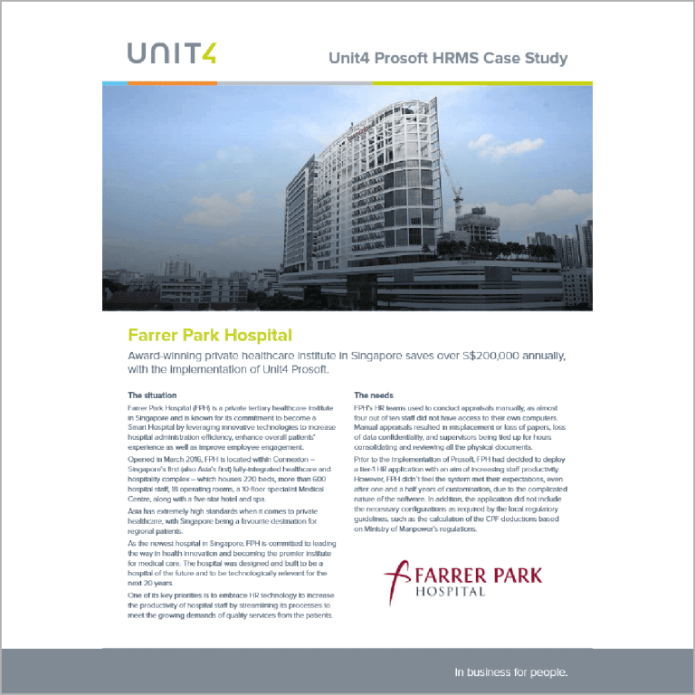Unit4-Prosoft-Farrer-Park-Hospital-CS171204AP Feature Image